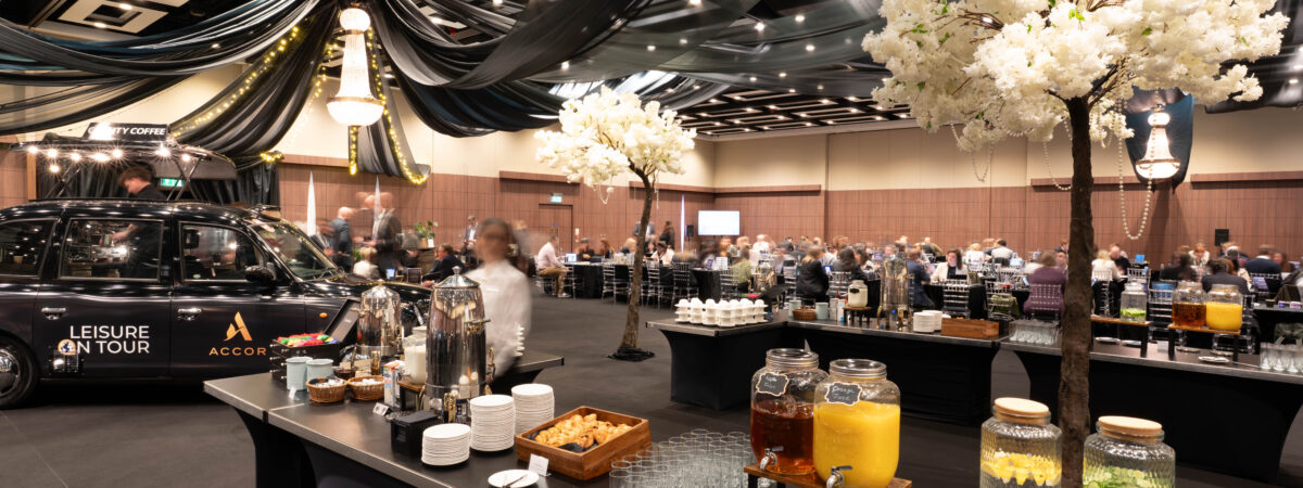 Buffet selection at a conference