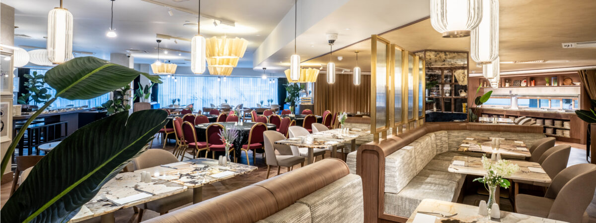 Restaurant dining area